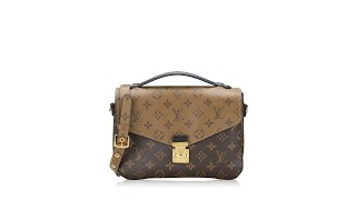 Louis Vuitton Monogram Reverse Pochette Metis [upl. by Kissel]