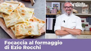 FOCACCIA AL FORMAGGIO DI RECCO ricetta di Ezio Rocchi risultato garantito [upl. by Boice]