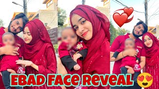 Ajj Finally Ebad Ka Face Reveal Kardiya😍❤️ Say Masha Allah 😍 Laiba Fatima with Ahmad Vlogs [upl. by Florio563]