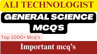 General science mcq’s 1D sciencemcq general biology pharmad kmucat quiz sciencemcq bio [upl. by Nashom]