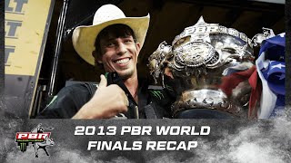 2013 PBR World Finals JB Mauney vs Silvano Alves [upl. by Yrol]