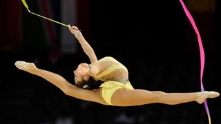 Rhythmic Worlds 2011 Montpellier  All Around Finals  Top 1324  Group B  We are Gymnastics [upl. by Olnton]