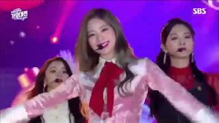 SBS GAYO DAEJUN 2018  TWICE Dance The Night Away 2018 HD [upl. by Redford181]