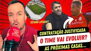 CONTRATAÇÃO JUSTIFICADA TU ACEITA AS DESCULPAS DO COUDET  AS PRÓXIMAS CASAS DO INTER [upl. by Ymot962]