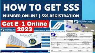 SSS Online Registration 2023 [upl. by Wappes]