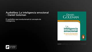 Audiolibro La inteligencia emocional  Daniel Goleman [upl. by Athal]