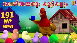 കോഴിയമ്മയും കുട്ടികളും  Kozhiyammayum Kuttikalum  Kids Animation Story Malayalam [upl. by Fredenburg712]