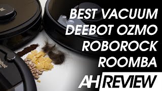 Vacuum Wars Cleaning Challenge  DEEBOT OZMO 950 vs Roomba i7 vs Roborock S5 [upl. by Ahsiena]