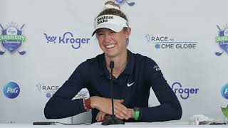 Nelly Korda quotNow I hate all of themquot 2024 Kroger Queen City Championship © LPGA Tour [upl. by Rosaline]