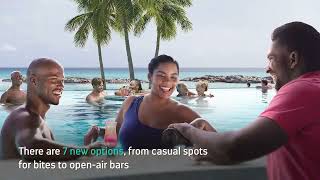 A First Look at Royal Caribbeans Hideaway Beach at Perfect Day at CocoCay [upl. by Ecela]