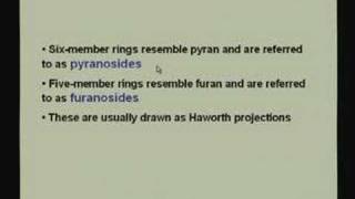 Lecture  16 Carbohydrates I [upl. by Innes]