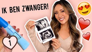 IK BEN ZWANGER 😭❤️ Zwangerschapsvlog 1 😍 ShelingBeauty [upl. by Oek878]