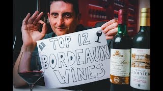 Top 12 Bordeaux Chateaux 👌🍷 Wine Names amp Wineries You Need to Know [upl. by Neeloj]