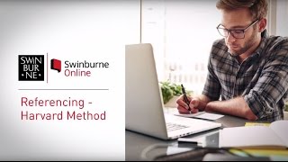 How To Reference  Harvard Style Referencing Guide  Swinburne Online [upl. by Eboh147]