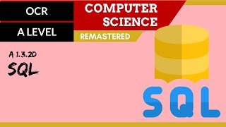 54 OCR A Level H446 SLR10  13 SQL [upl. by Nawrocki924]