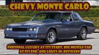 Here’s how the Chevy Monte Carlo was three different cars over its lifetime [upl. by Sloan]