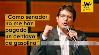 Miguel Uribe responde a UNP “como senador no me han pagado un centavo de gasolina” [upl. by Irrek]