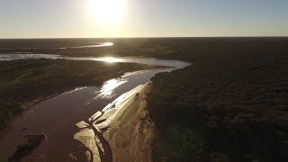 Rio Pilcomayo  vista aerea HD [upl. by Locklin]