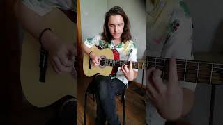 Jojo Giornos Theme guitar cover jojo giornostheme guitar fingerstyle slap [upl. by Carlita]