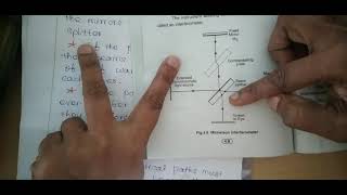 MEASUREMENT AND METROLOGY Unit 4 Michelson interferometer [upl. by Almeda]