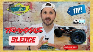 🔴TRAXXAS SLEDGE TIPS🔴 español [upl. by Eirolam415]