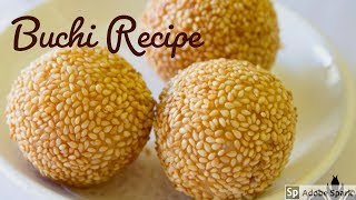 How to Make Buchi Buchi Recipe Sesame Balls [upl. by Jezrdna]