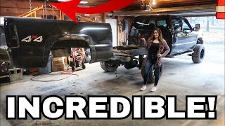 Pulled the Duramax Bed in my Garage [upl. by Schell]