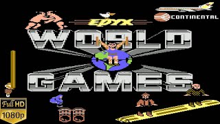 World Games  C64 Walkthrough [upl. by Arreic]