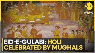 EidEGULABI Mughals celebrated Holi with fervour  WION [upl. by Atiker37]