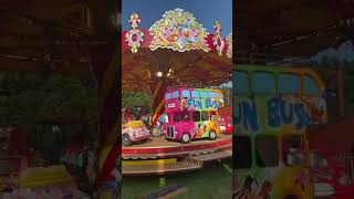 Wheels On The Bus 🚌 Frimley Lodge Park Camberly Funfair shorts viralshorts ytshorts themepark [upl. by Ameline]