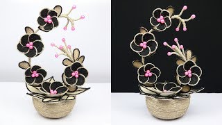 How to make a beautiful Showpiece for home decoration  Showpiece making at home [upl. by Nilre]