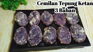 kue teripang bugis  kue gemblong ketan hitam [upl. by Annoyt]