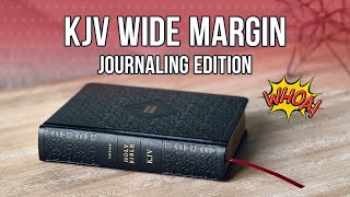 KJV Wide Margin Journaling Bible  Tyndale [upl. by Ambur]