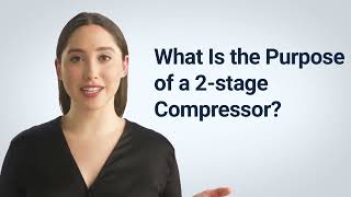 what Is A 2 Stage Air Compressor What the difference between singlestage and a twostage [upl. by Michaud503]