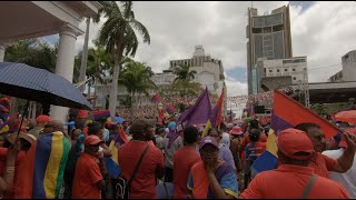 celebrate Alliance du changement in Port Louis [upl. by Adnorrehs]