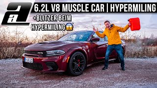 ÜBER 800km mit EINEM Tank im Dodge Charger HELLCAT  HYPERMILING mit 717PS V8 [upl. by Marj]