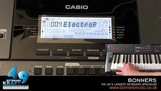 The New Casio CTX5000 Keyboard Review  235 Rhythm Styles Part 13 [upl. by Marx105]