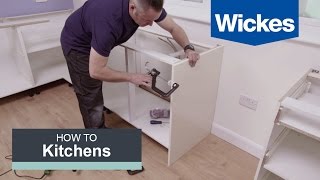 How to Install Base Cabinets with Wickes [upl. by Nhor]