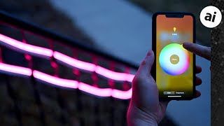 Review Philips Hue HomeKit Outdoor LightStrip [upl. by Zilvia217]