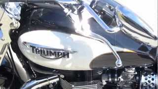 BUB EXHAUST 2012 TRIUMPH AMERICA [upl. by Nylsor]