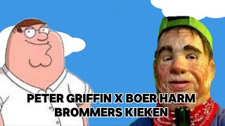 Peter Griffin X boer Harm  brommers kieken AI cover [upl. by Noek]