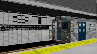 OpenBVE HD Operating NYC Subway Budd R11 8013 on Second Avenue Subway T Train 122316 [upl. by Alarice648]