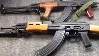 New Century Romanian AES10B RPK vs Old Rifles Compared [upl. by Terb]