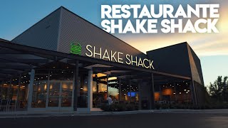 Restaurantes em Orlando  Shake Shack [upl. by Ylrebmic935]