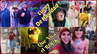 VLOGMAS 15 Fuimos a Ver Luces De Navidad 🎄Banda De Rock Tocando En Vivo 🤟🏽🎸  ♡IsabelVlogs♡ [upl. by Clausen]