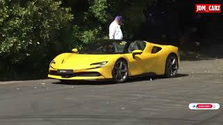 Modified Cars leaving Car Show 2024  LamborghiniFerrari [upl. by Rosana]