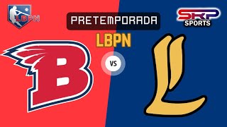 Indios del Bóer vs Leones de León  Pretemporada LBPN [upl. by Sixele]