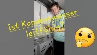 Ist Kondenswasser elektrisch leitfähig 🤔  Sehen amp Verstehen [upl. by Leanna751]