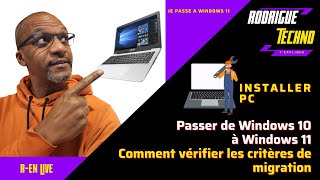 Comment vérifier si vous pouvez faire une mise à niveau de Windows 10 à Windows 11 ok [upl. by Nogras563]