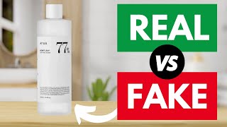 Anua Heartleaf 77 Soothing Toner real vs fake  IMPORTANT Things To Know [upl. by Eniron]